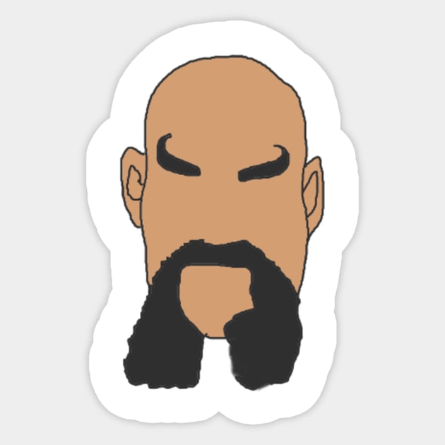 Ox Baker minimalism Sticker by Capone's Speakeasy